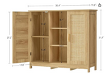 Rattan Side Board
