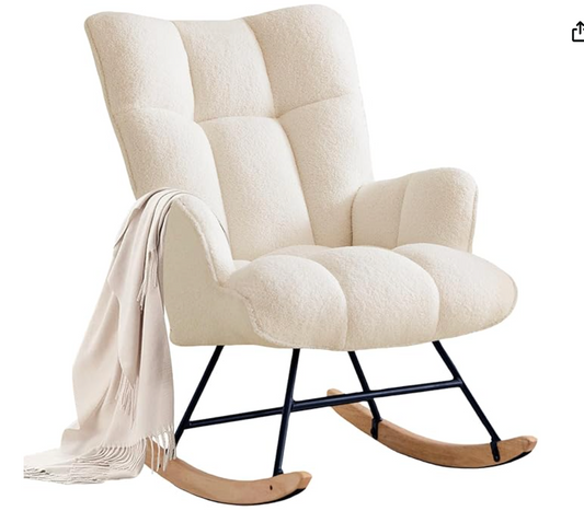 Cream Rocking Chair