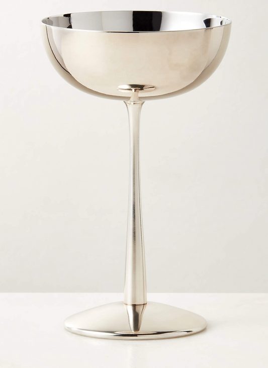 Stainless Steel Coupe Glass