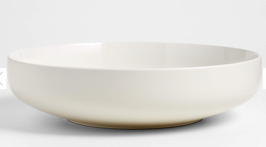 Cream Serving Bowl