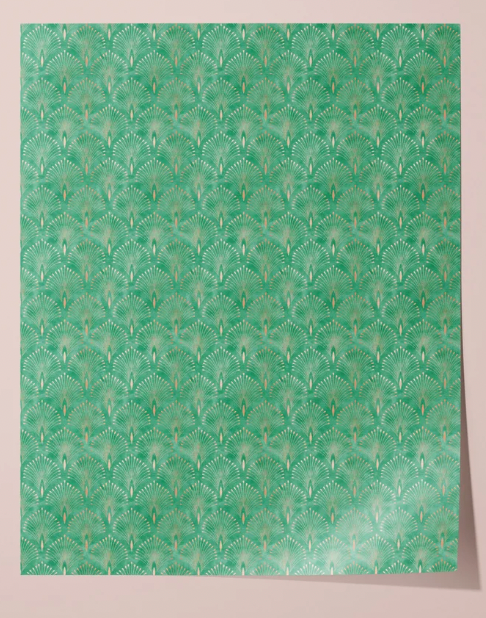 Mid Century Print Vinyl