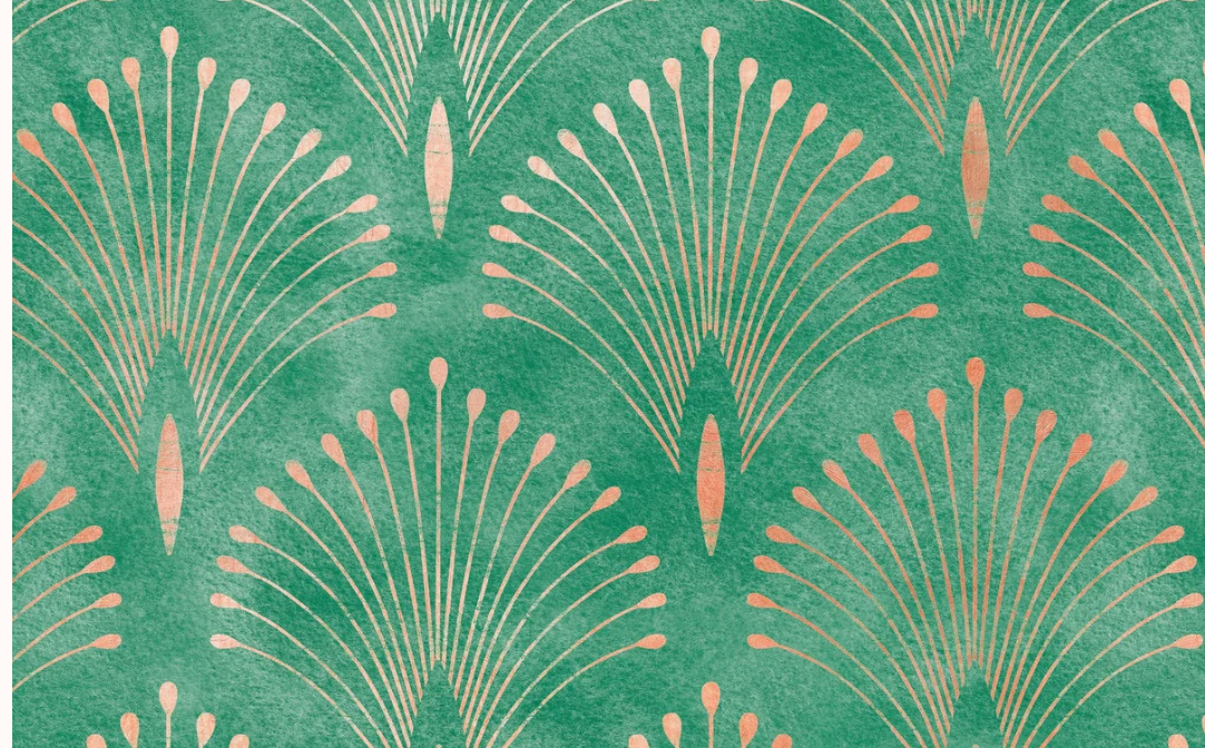 Mid Century Print Vinyl