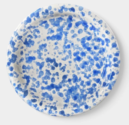 Bllue Speckled Plate