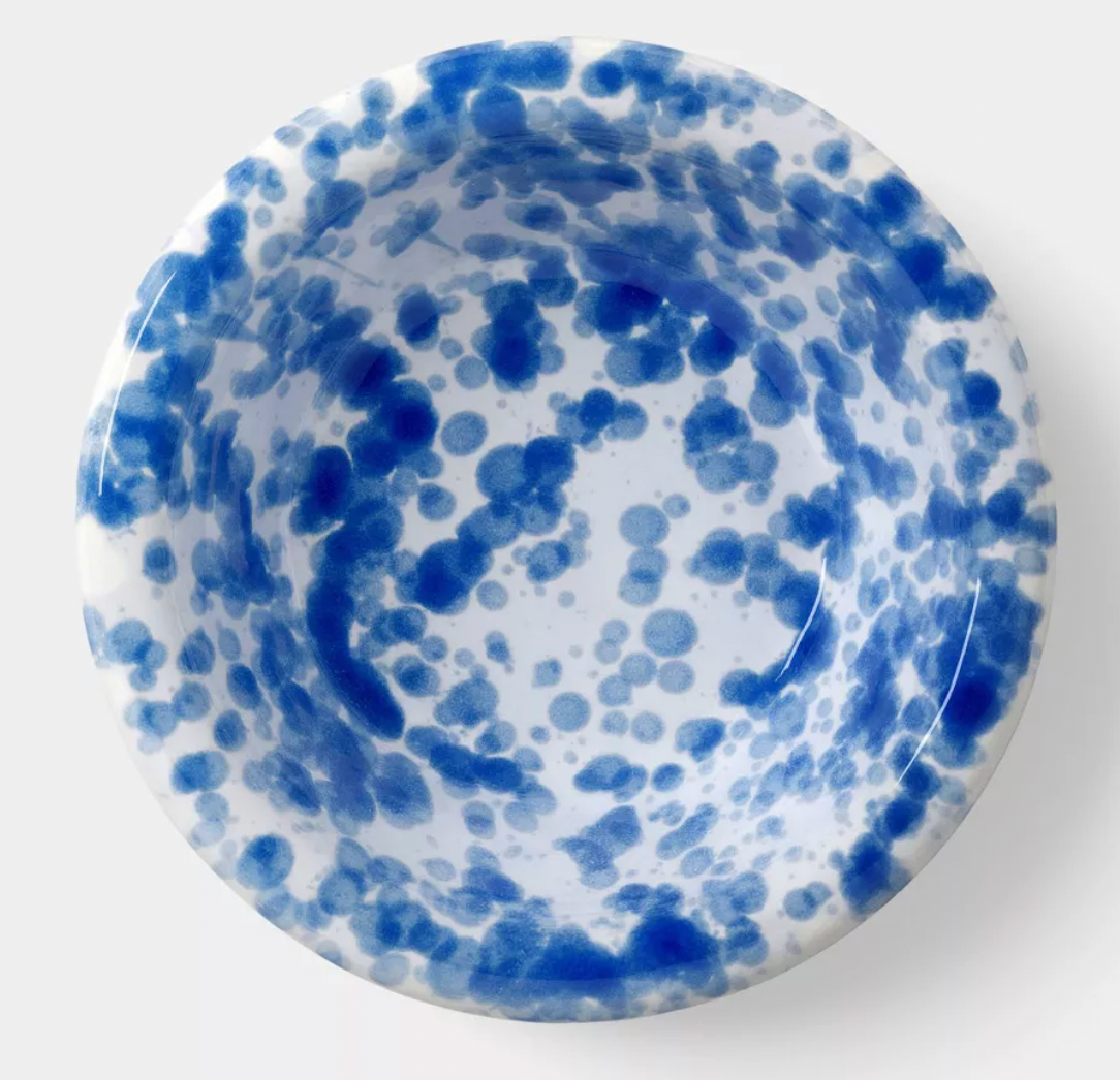 Blue Speckled Bowl