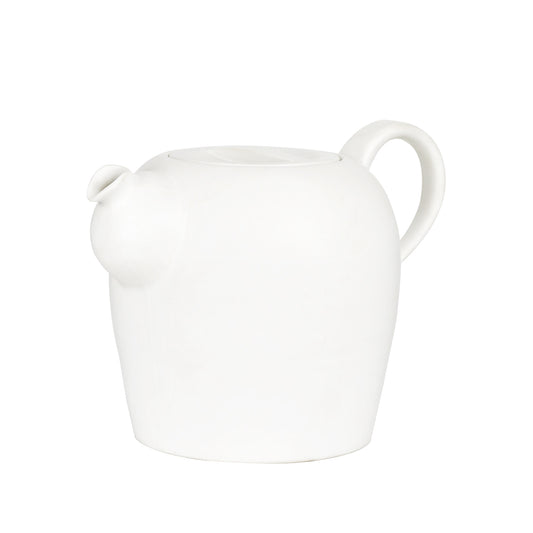 White Matte Tea Pot