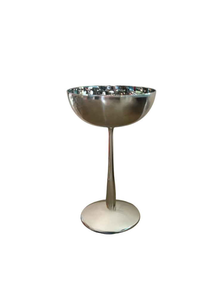Stainless Steel Coupe Glass