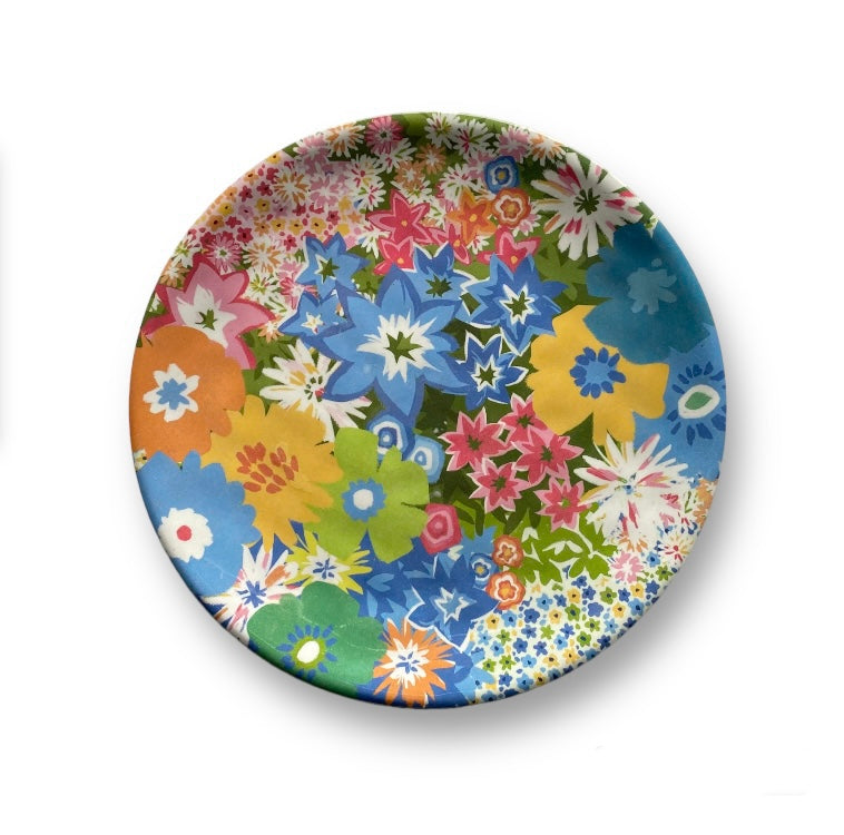 Plastic Flower Plate