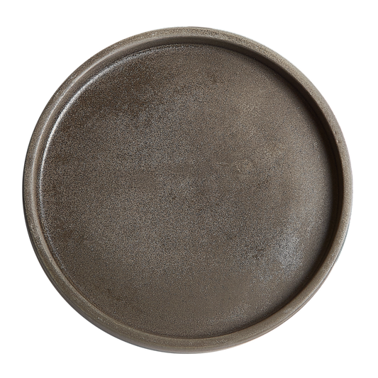 Brown Shallow Plate
