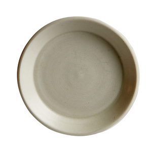 Sm Cream Shallow Bowl