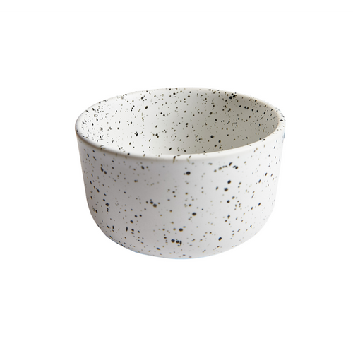 Speckled White Bowl