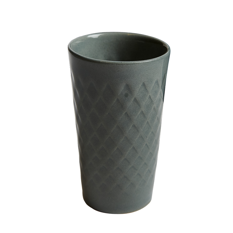 Sm Grey Ceramic Cup