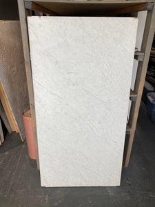 Md Faux White Marble Surface w/ Grey Veining