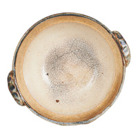 Md Beige Bowl With Handles