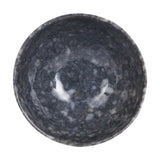 Md Grey Glossy Bowl With White Speckles