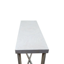 Md Narrow White Table Top/Table