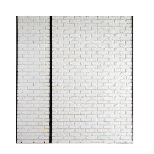 XL And Md White Brick Wall (2 Sections)