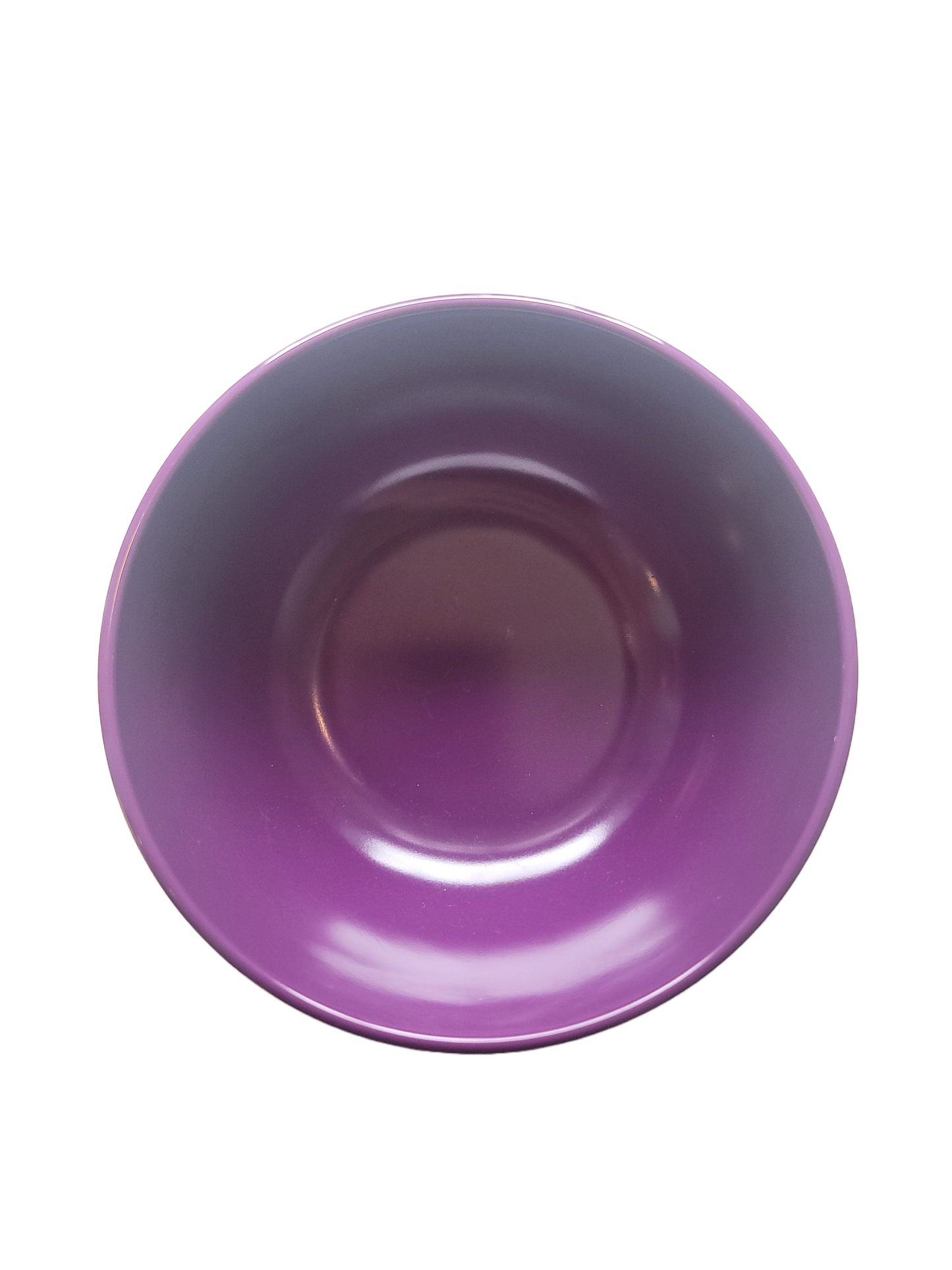Small melamine purple bowl