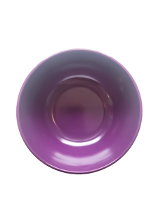 Small melamine purple bowl