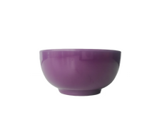 Small melamine purple bowl
