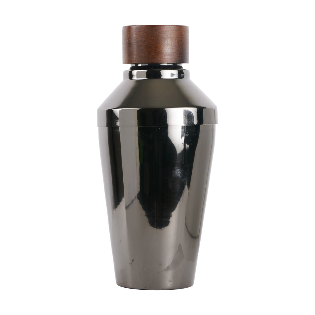 Metallic Black Cocktail Shaker