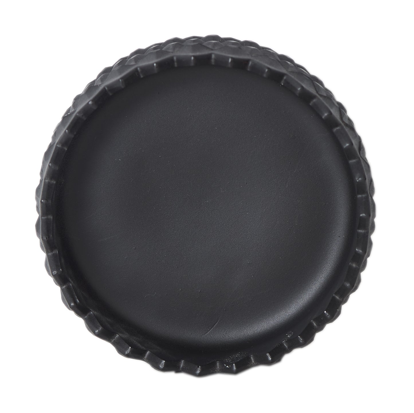 Sm Spiked Black Dish