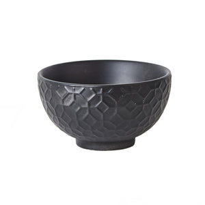 Sm Black Bowl With Design