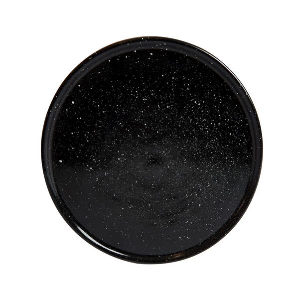 Md Black Speckled Plate