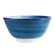 Md Blue Bowl With Birds