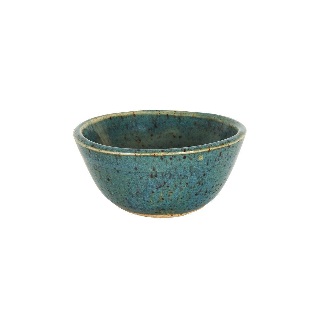 Sm Blue Bowl With Speckles