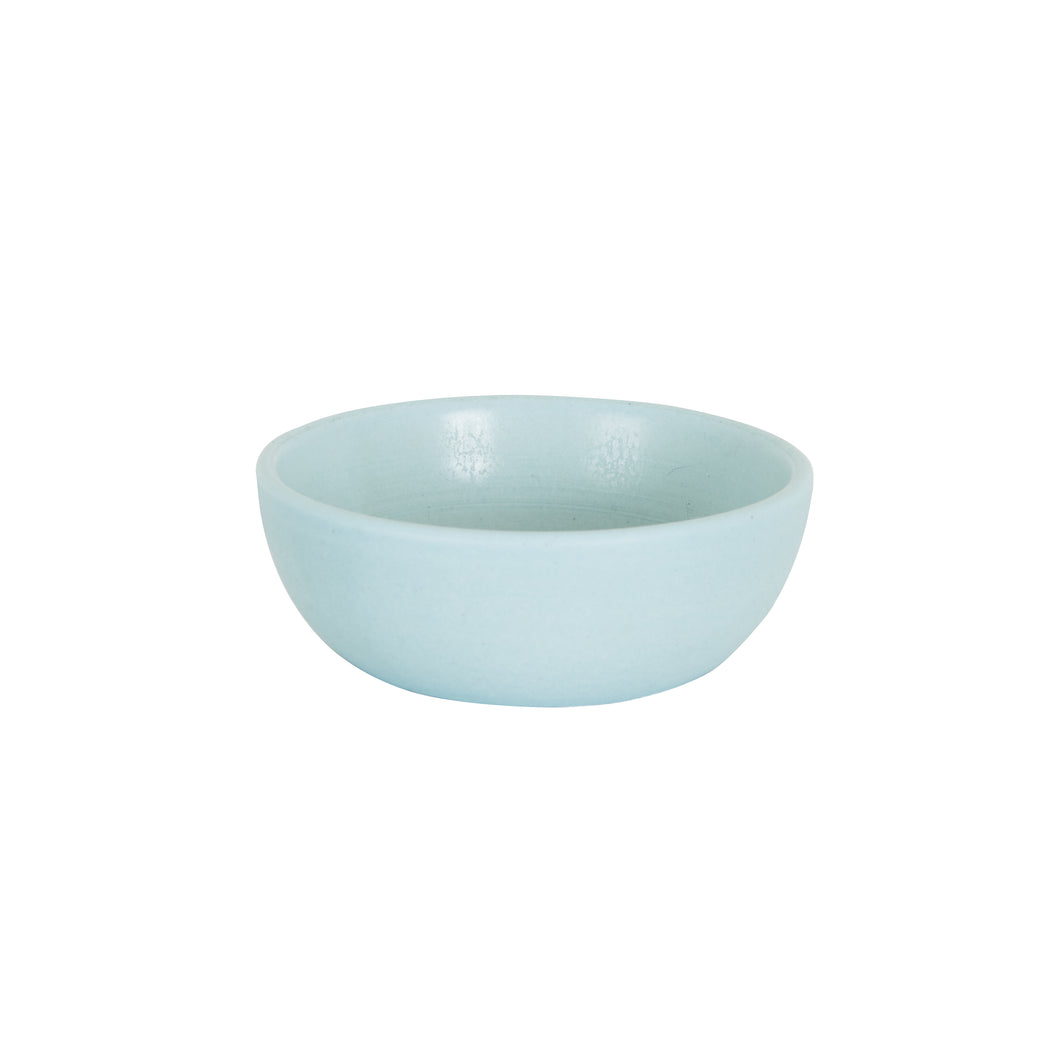 Sm Shallow Pale Blue Bowl