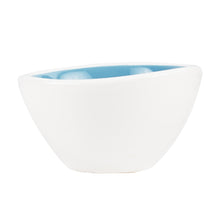 Sm Tapered Blue Pinch Bowl