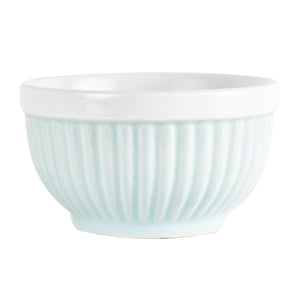 Sm Light Blue and White Bowl