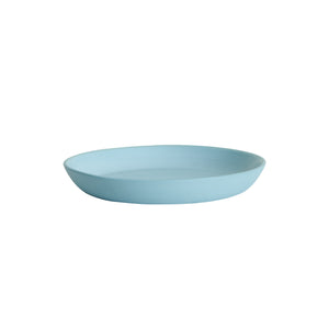 Md Shallow Light Muted Blue Bowl