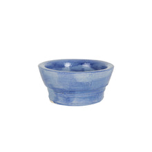 Sm Thick Blue Brushed Bowl