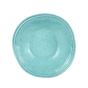 Md Bright Speckled Blue Bowl