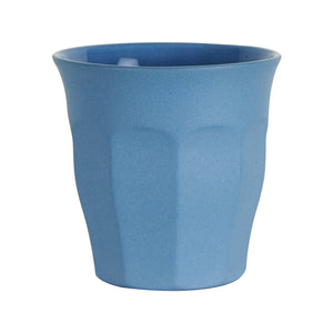 Sm Blue Cup With Matte Exterior