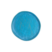 Cereulean Blue Speckled Plate
