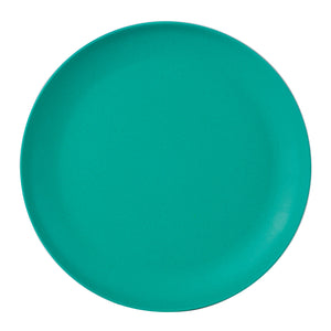 Teal Matte Plastic Plate