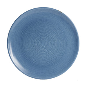 Blue Textured Plate