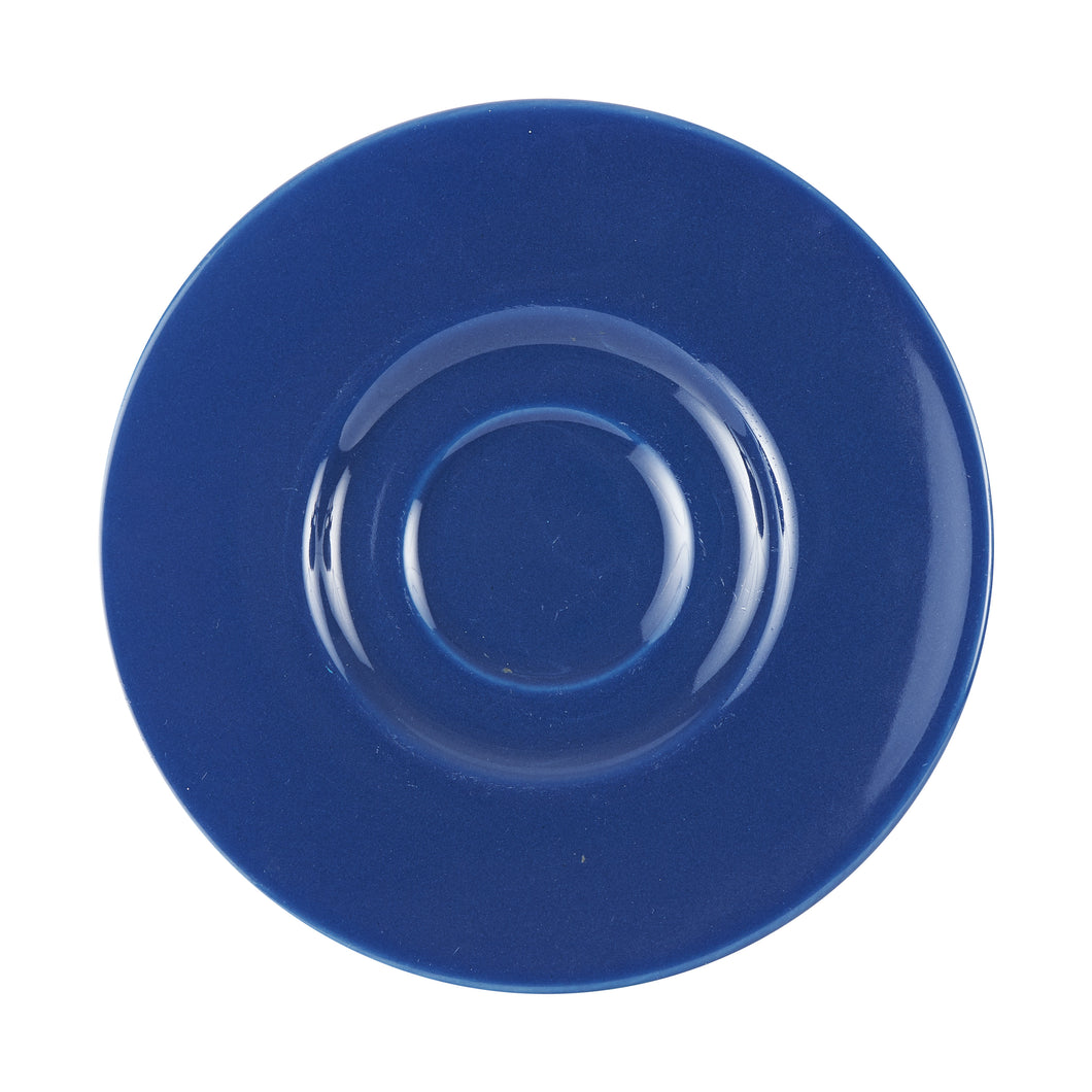 Sm Dark Blue Tea Cup Saucer