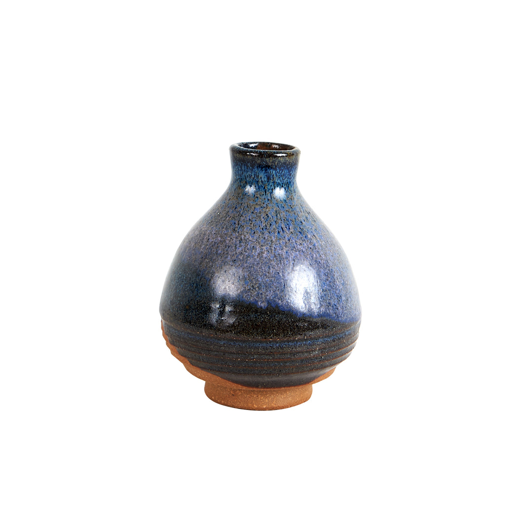 Sm Multi-Tone Blue Vase