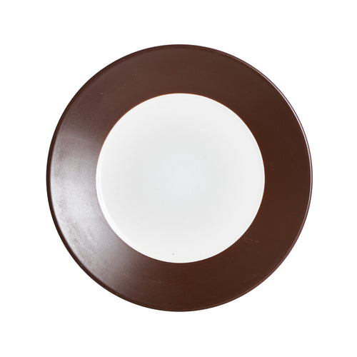 Md Brown And White Plate