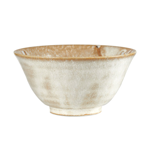 Sm Cream Bowl With Branch Design