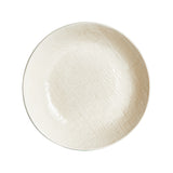 Sm Cream Textured Dish