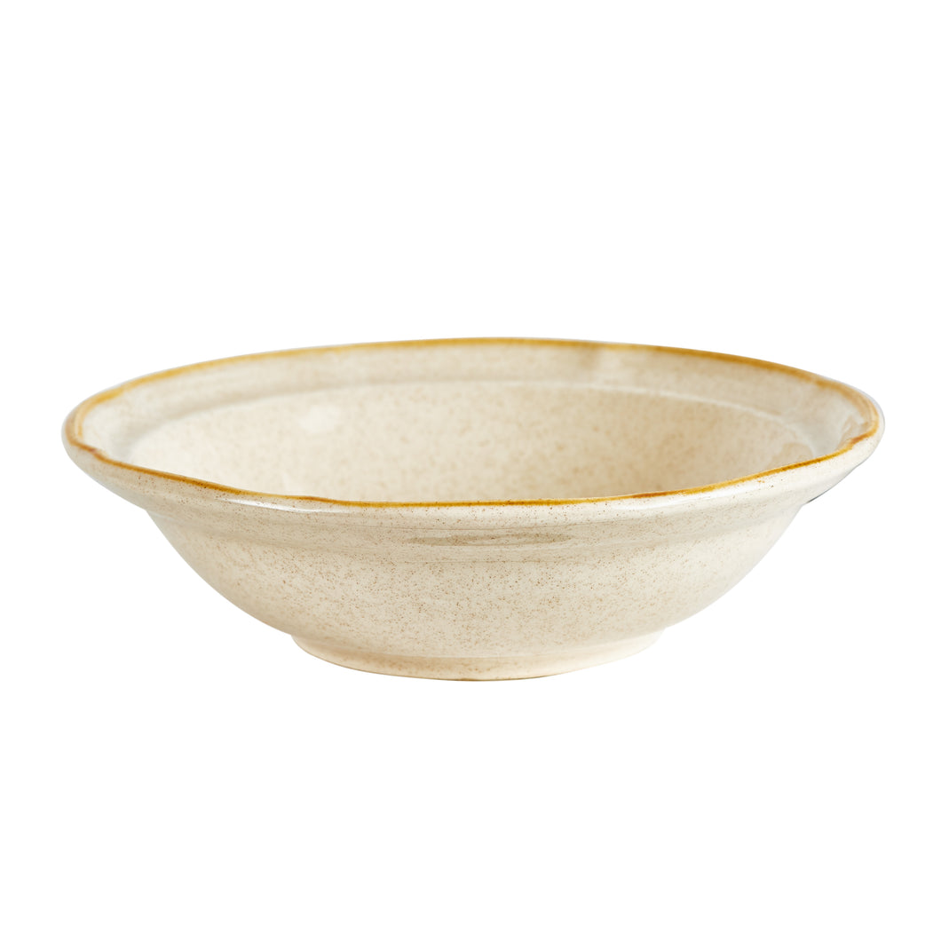 Md Cream Speckled Bowl