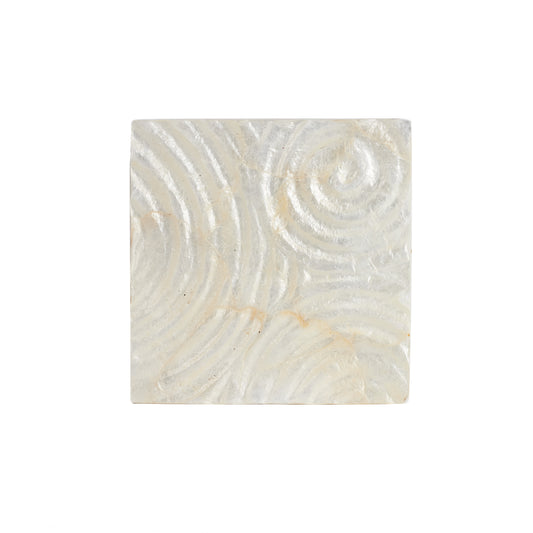 Square Pearl Coaster