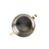 Sm Gold Metal Pot