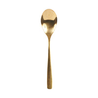 Gold Serving Spoon