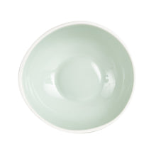 Sm White Bowl With Pale Green Interior