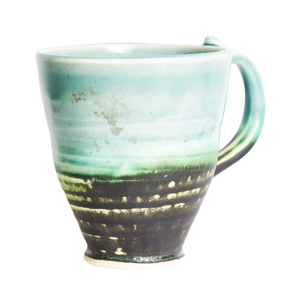 Multi-Tone Green Mug